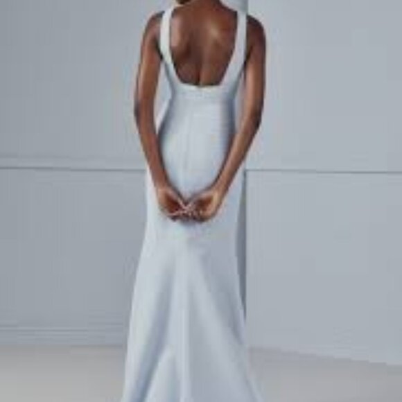 Amsale Bridesmaid Dress Eugenia in Dusk - size 2 - Picture 2 of 4